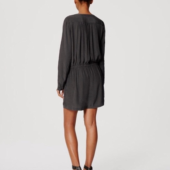 LOFT Lacey Long Sleeve Drawstring Romper NWT - Picture 2 of 14